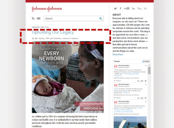 J&J Blog